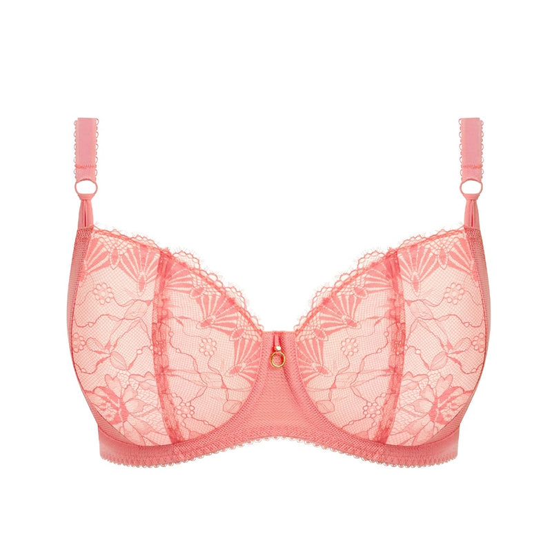 freya pink balconette bra