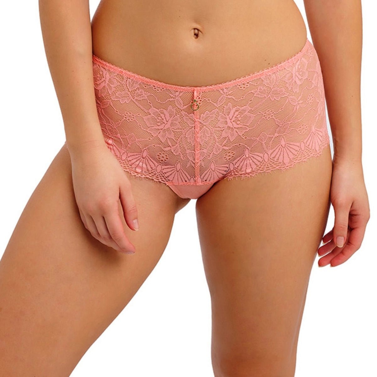 freya pink lace lingerie set