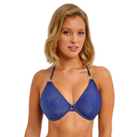 freya blue bikini top
