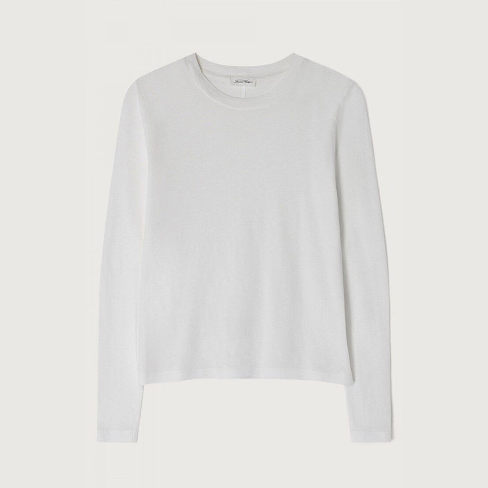american vintage white long sleeve t shirt