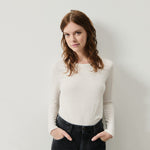american vintage white long sleeve t shirt
