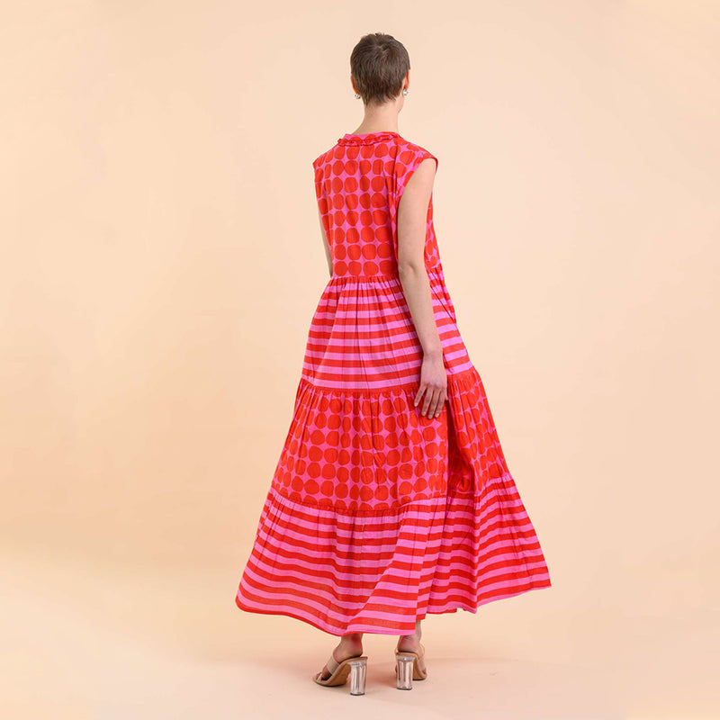 dream long pink dress