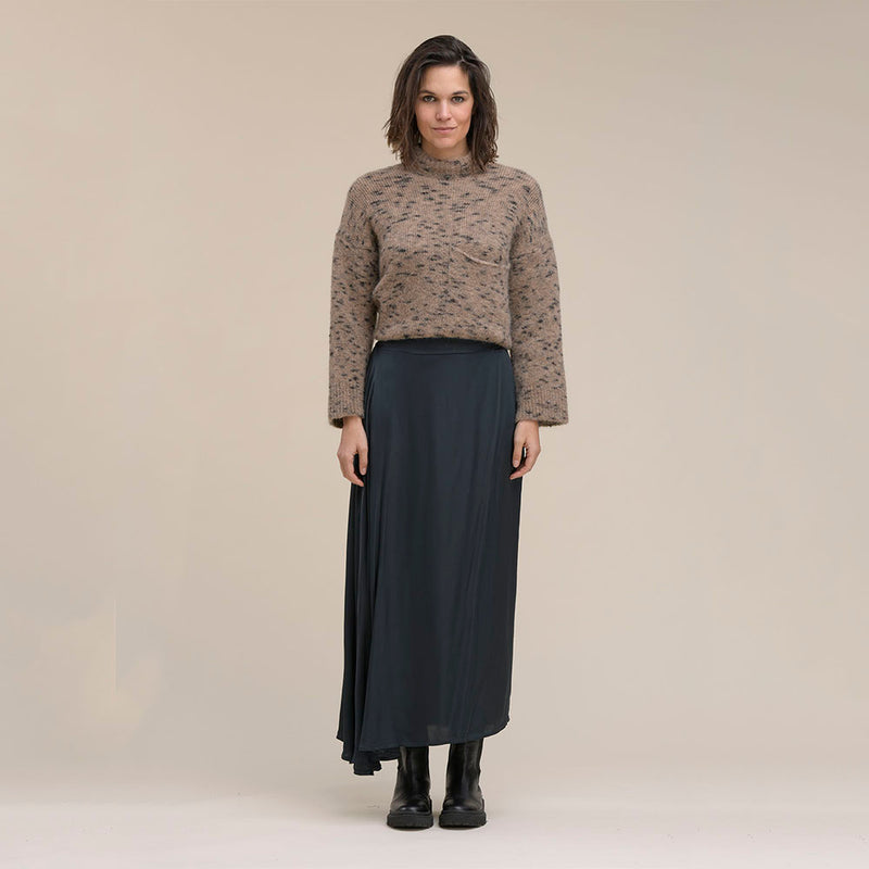 Ukaita Vert Asymmetric Skirt
