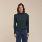 Uddin Turtle Neck Long Sleeve Top