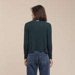 Uddin Turtle Neck Long Sleeve Top