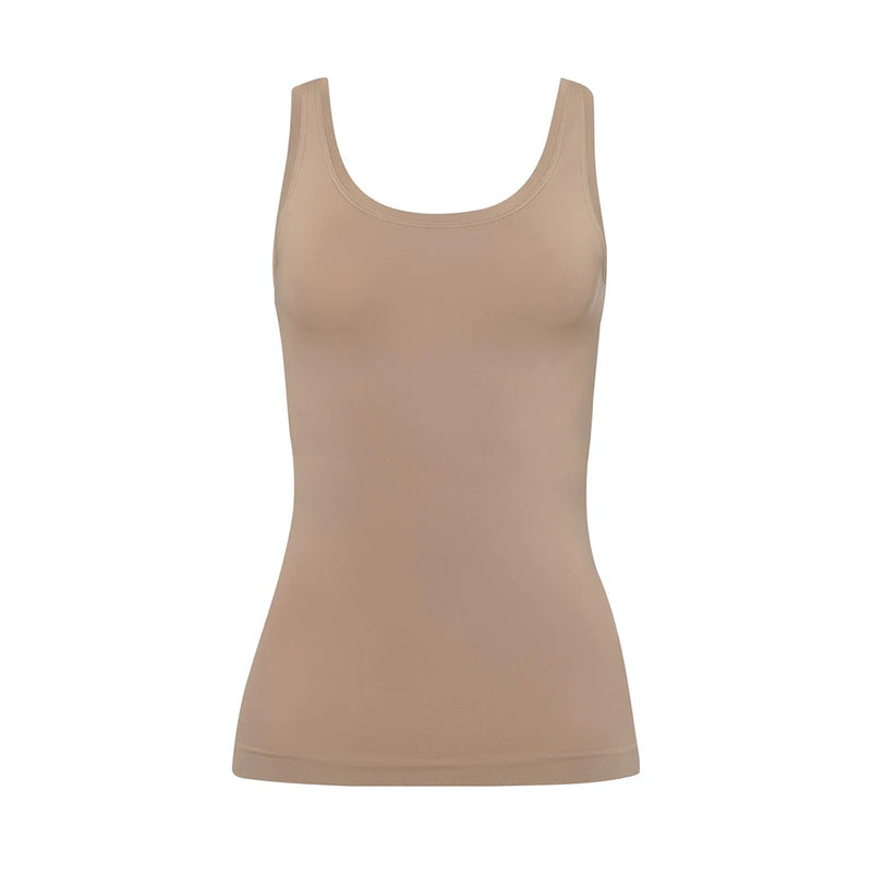 Touch Feeling Mocha Tank Top