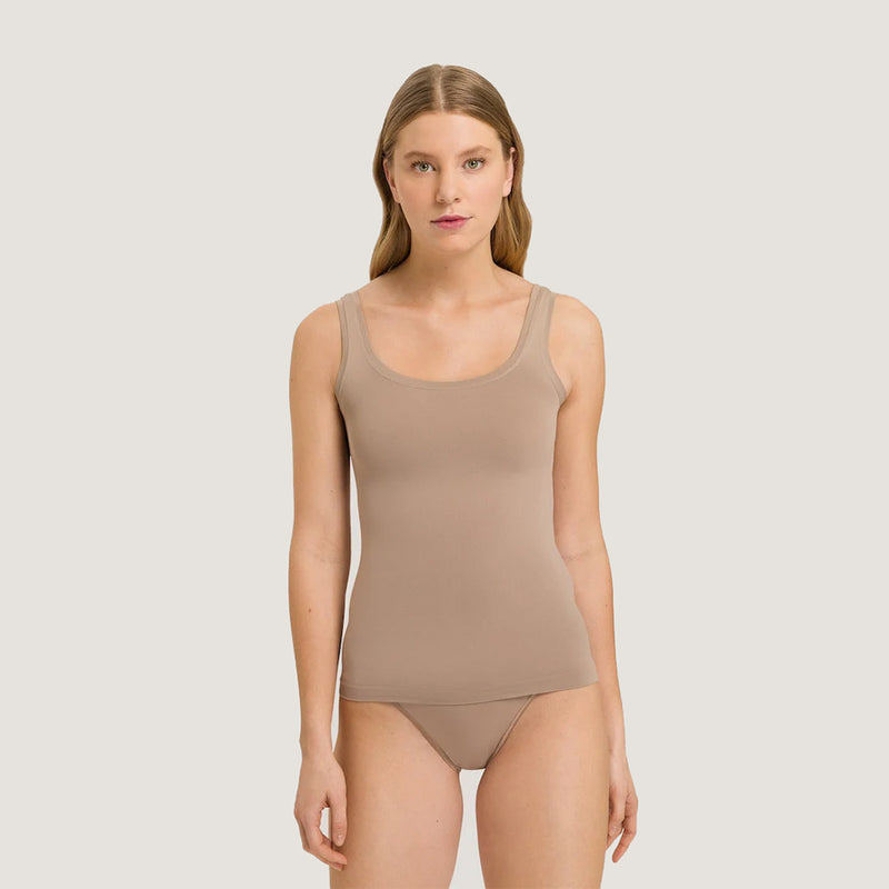 Touch Feeling Mocha Tank Top