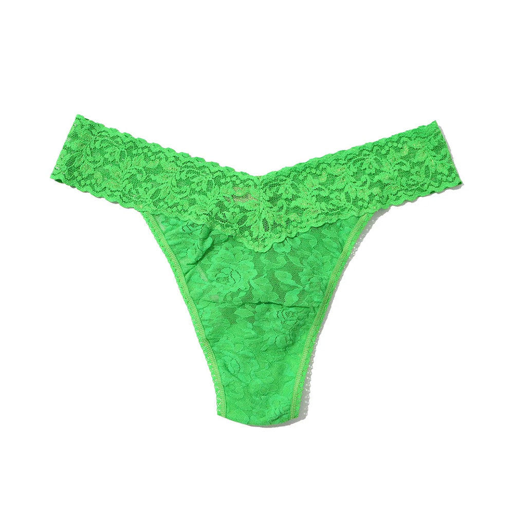 Signature Lace Low Rise Thong