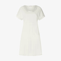 white t-shirt on a light beige background