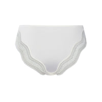hanro lace back mini briefs