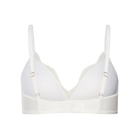 hanro lace padded bra