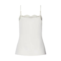 hanro white spaghetti top back
