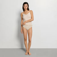 hanro cotton cami top and brief