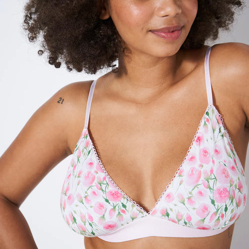 Picot Peony Bralette