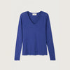 blue long sleeve t shirt