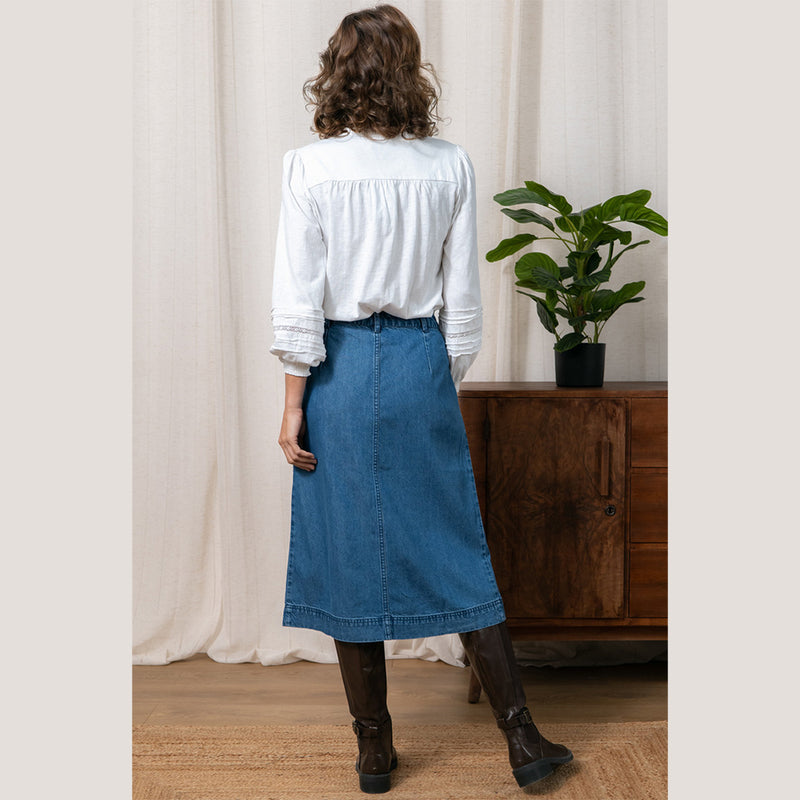 denim skirt