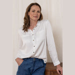 white casual shirt
