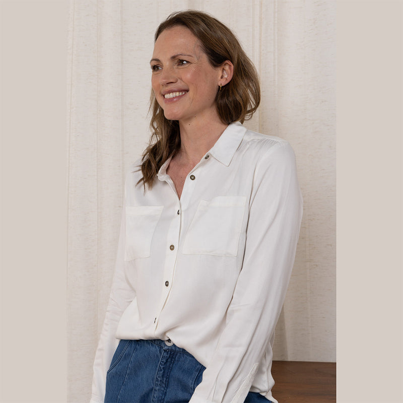 white shirt