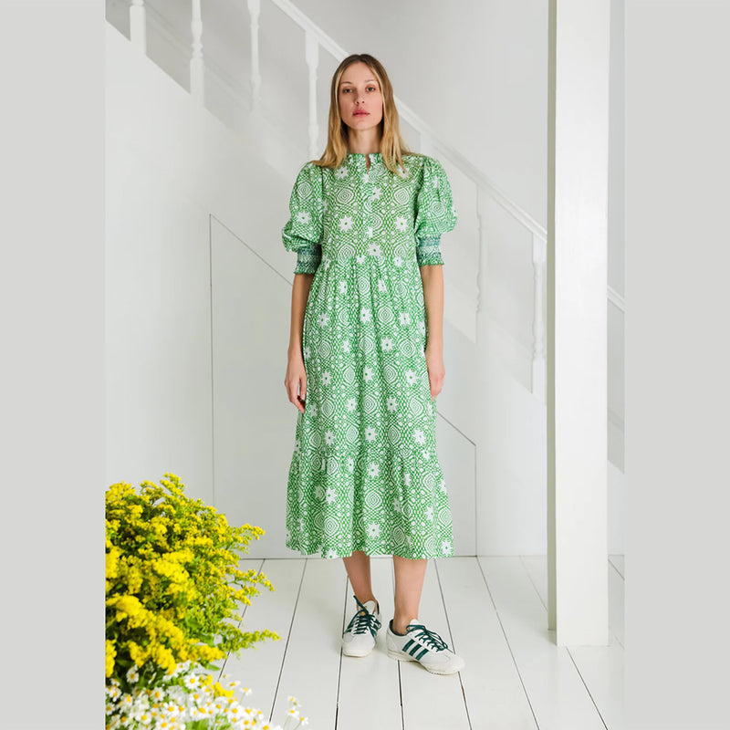 Loane Apple Green Dress