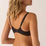 louise half cup bra back