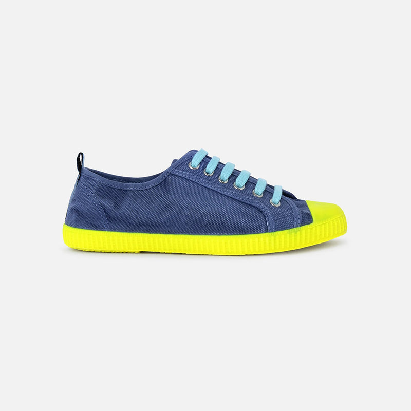 La Bamba Blue Canvas Plimsoll