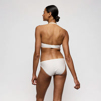 woman wearing marie jo bra and briefs in ivory colour