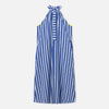 dr bloom blue stripe dress
