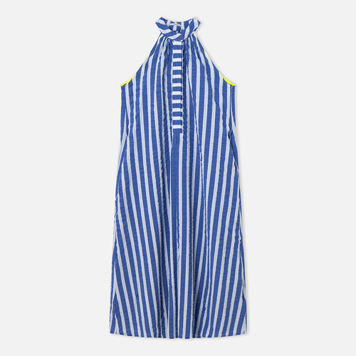 dr bloom blue stripe dress