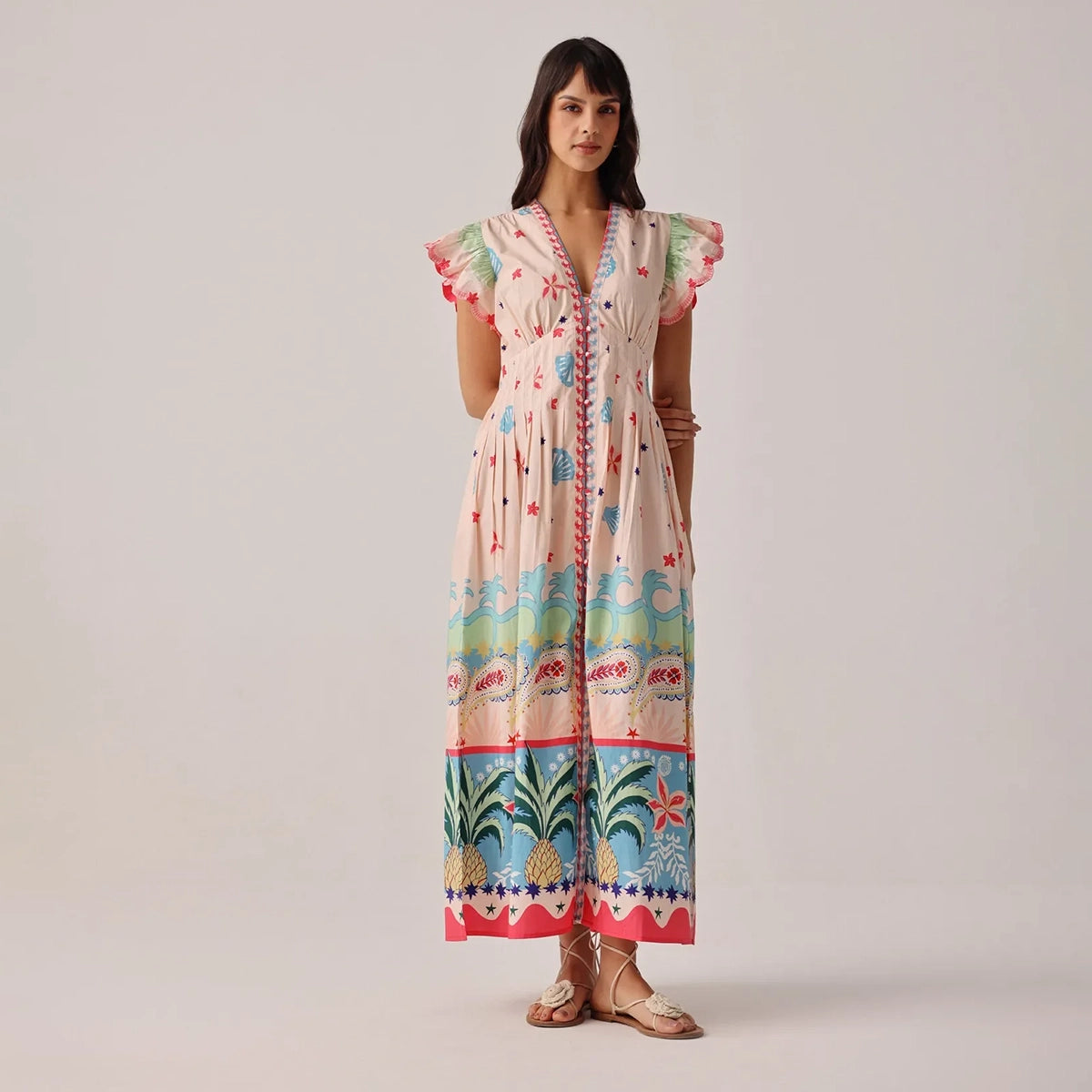 Estella  Ananas Maxi Dress
