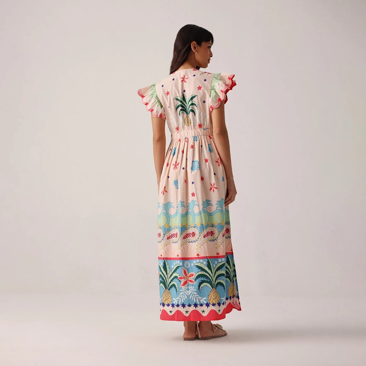 Estella  Ananas Maxi Dress