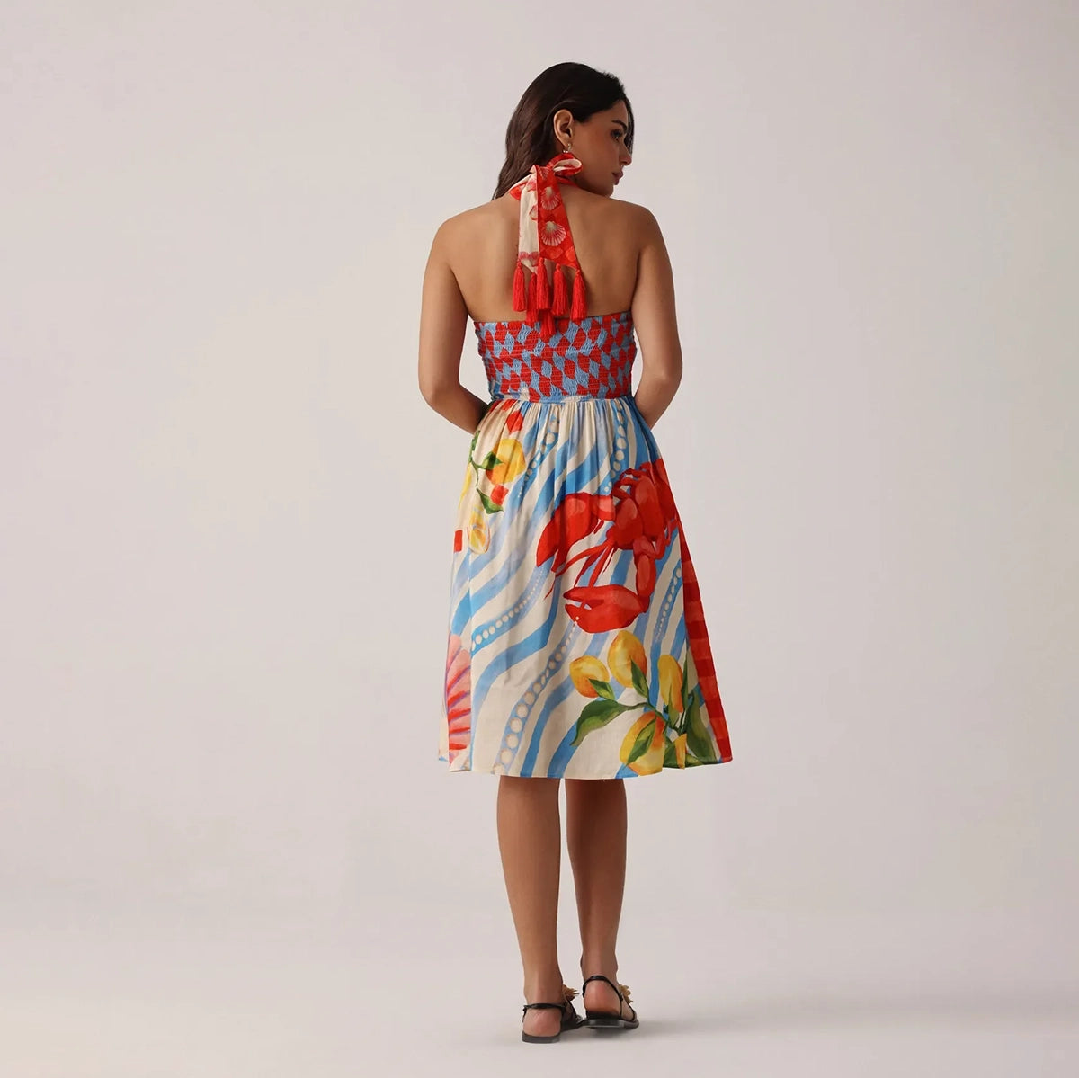 Hazel Summer Zest Midi Dress