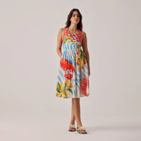 Hazel Summer Zest Midi Dress
