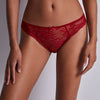 aubade red lace brief
