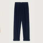 navy cords trousers