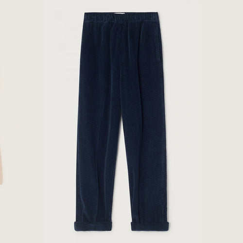 navy cords trousers