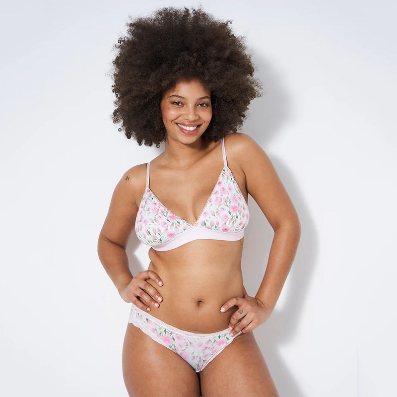 Picot Peony Bralette