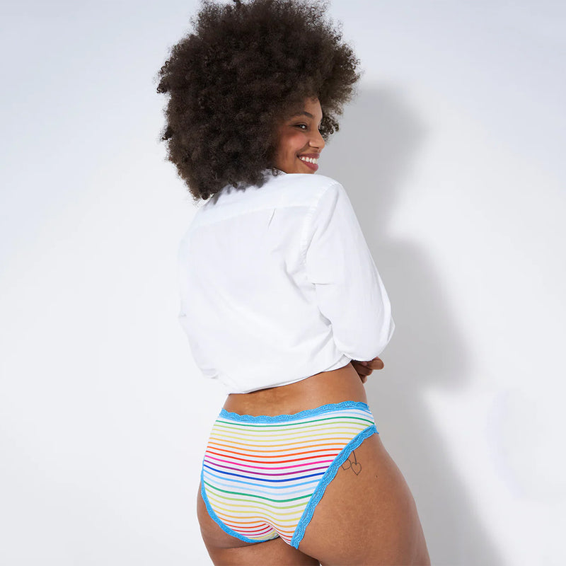 Turquoise Over The Rainbow Knicker Box