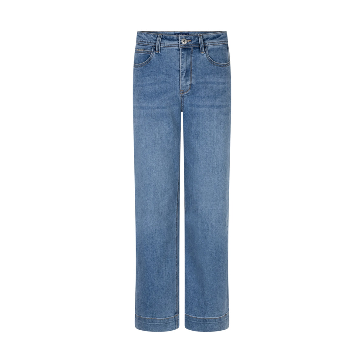 red button jeans
