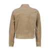 red button retro bomber jacket