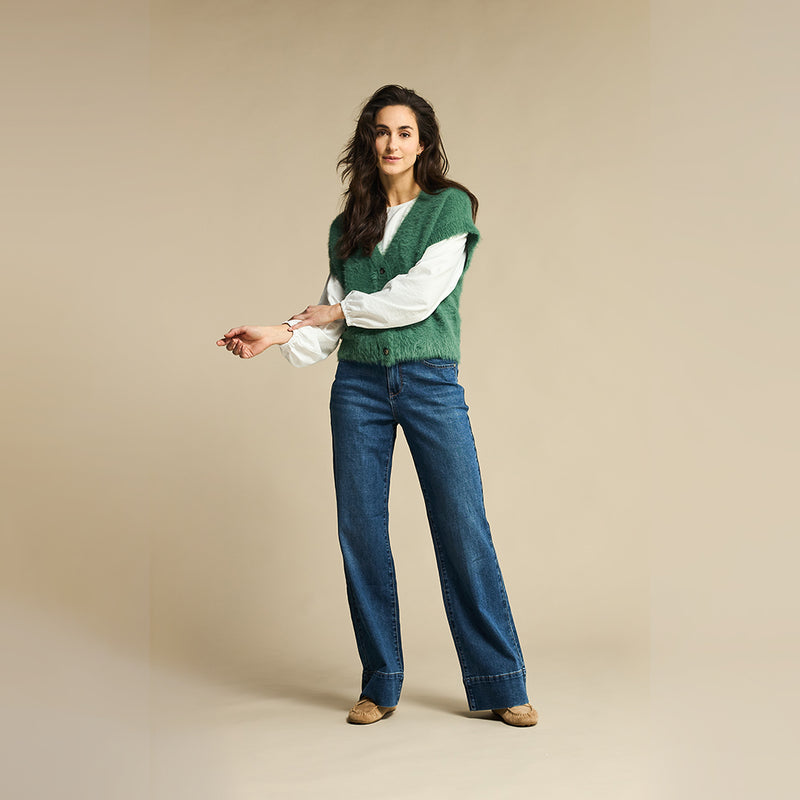 wide leg jeans