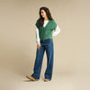red button denim