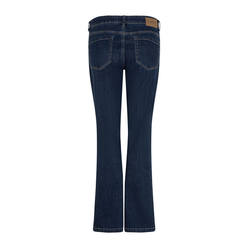 red button blue jeans