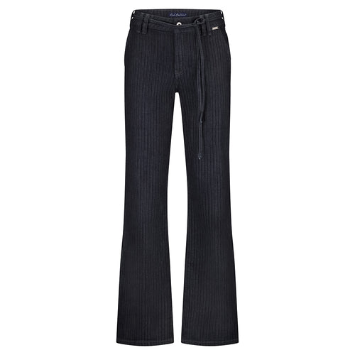 red button stripe jeans