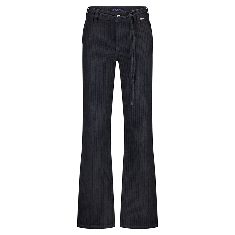red button stripe jeans