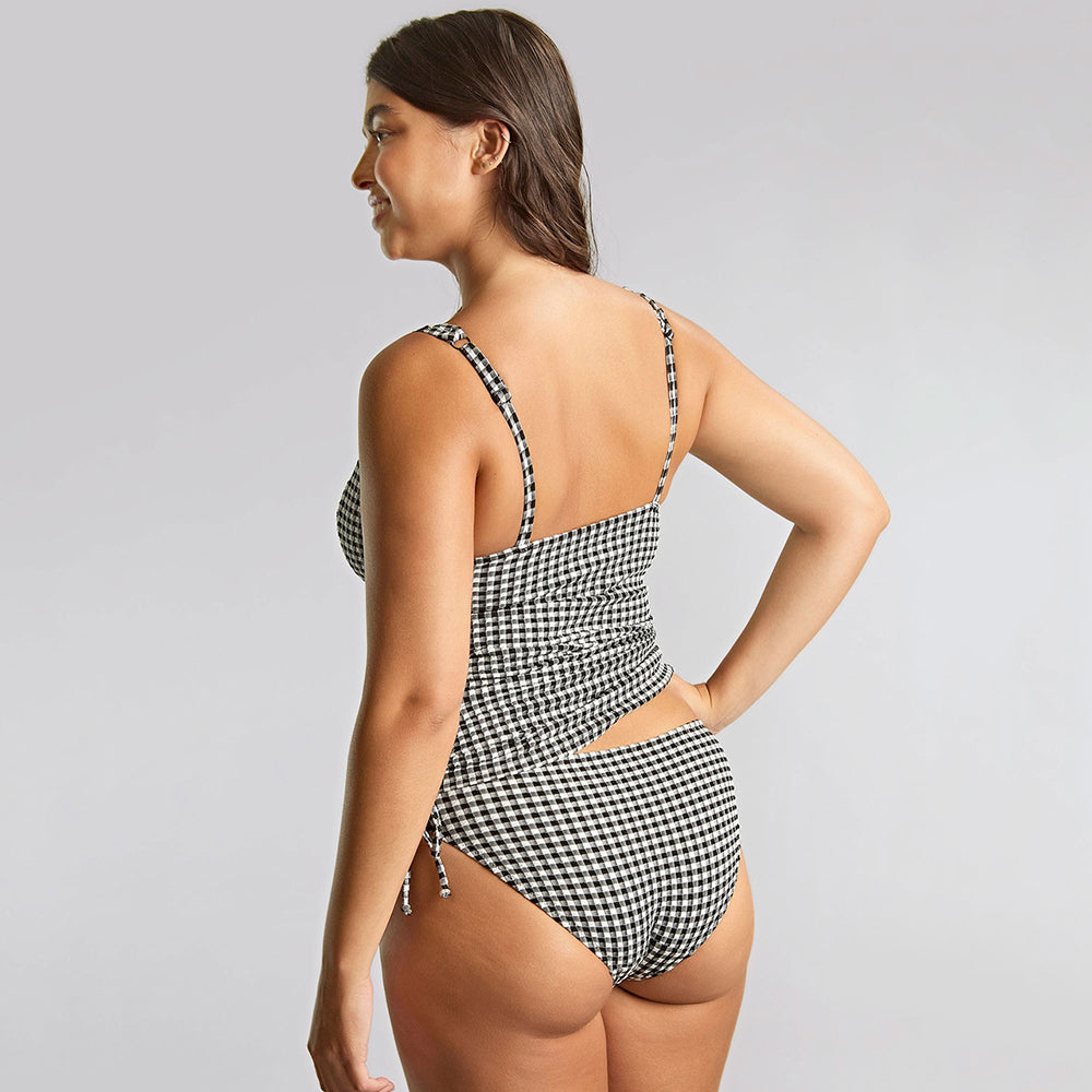 panache gingham tankini back