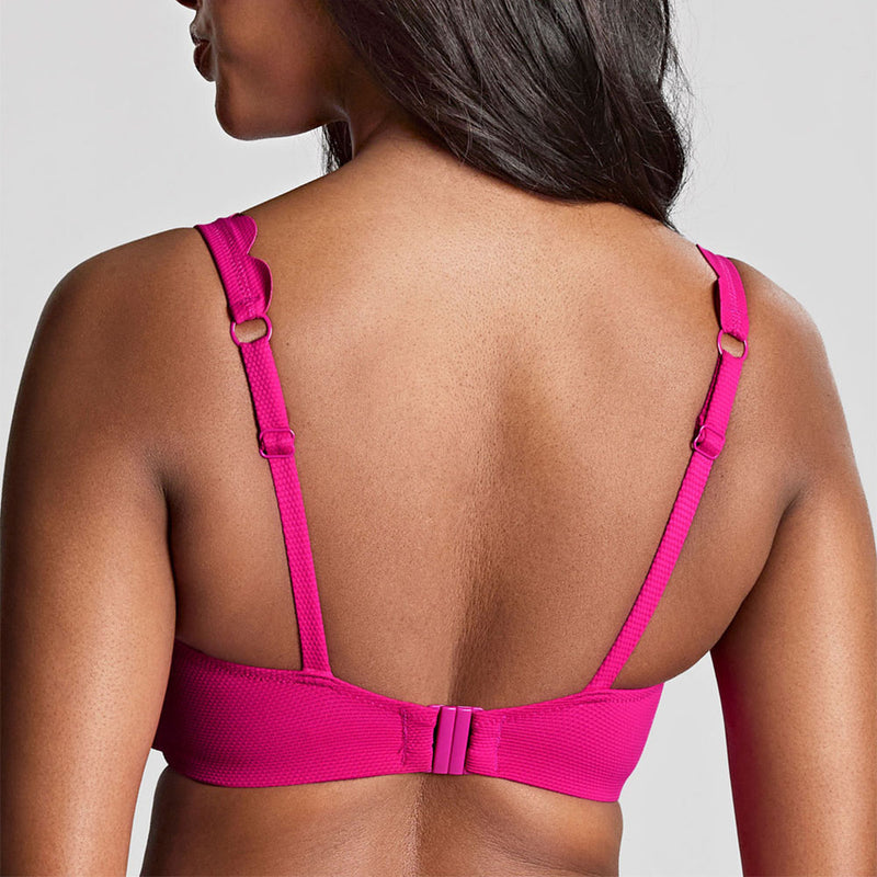 panache pink bikini top back