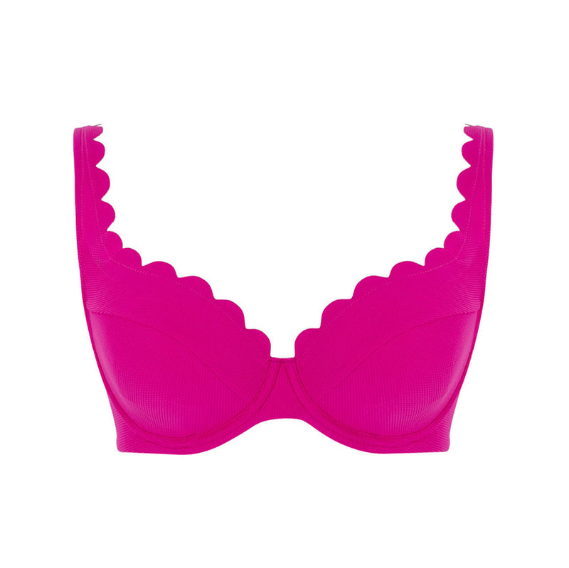 panache pink bikini top