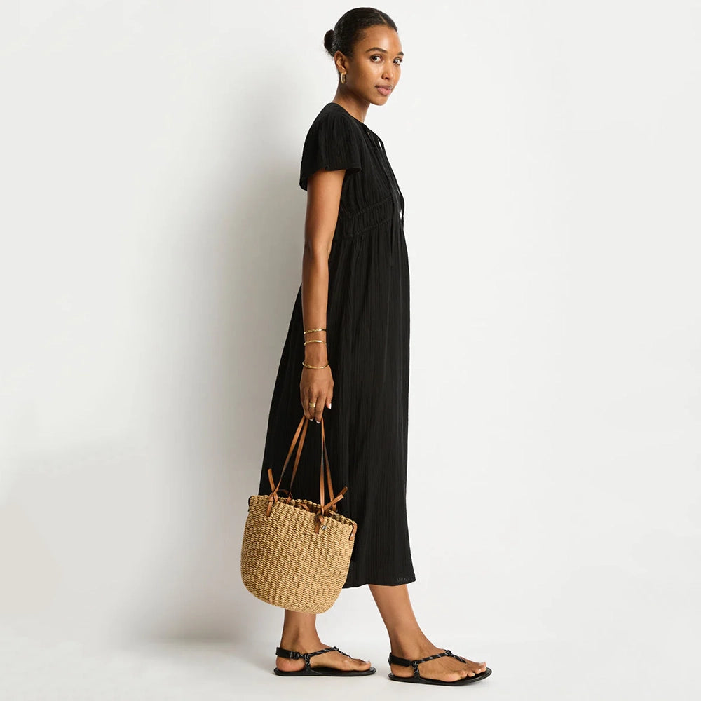 sea level sundown black maxi dress 