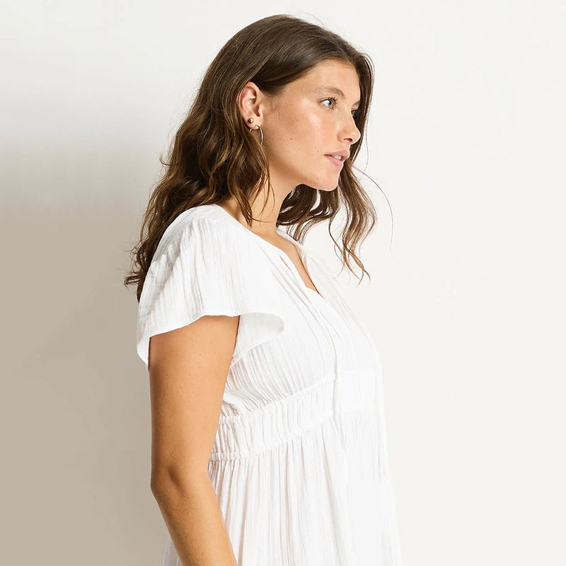 Sunset White Maxi Day Dress | Sea Level | SHEEN UNCOVERED – Sheen Uncovered