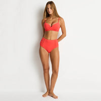 sea level orange bikini bottom and top